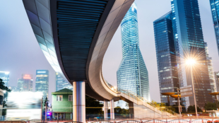the modern building of the lujiazui financial centre in shanghai china